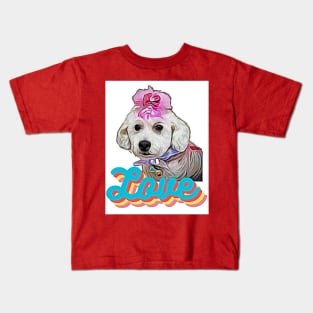 Love Puppy Kids T-Shirt
